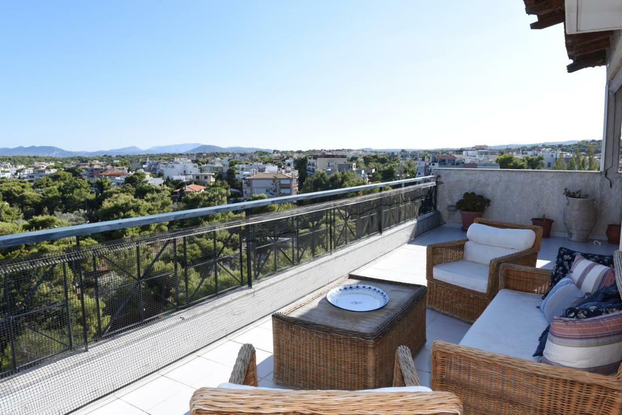 Top Floor With Stunning 360 View Apartment Rafina  Exterior photo